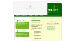 Desktop Screenshot of brandt-gps.de