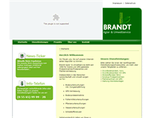 Tablet Screenshot of brandt-gps.de